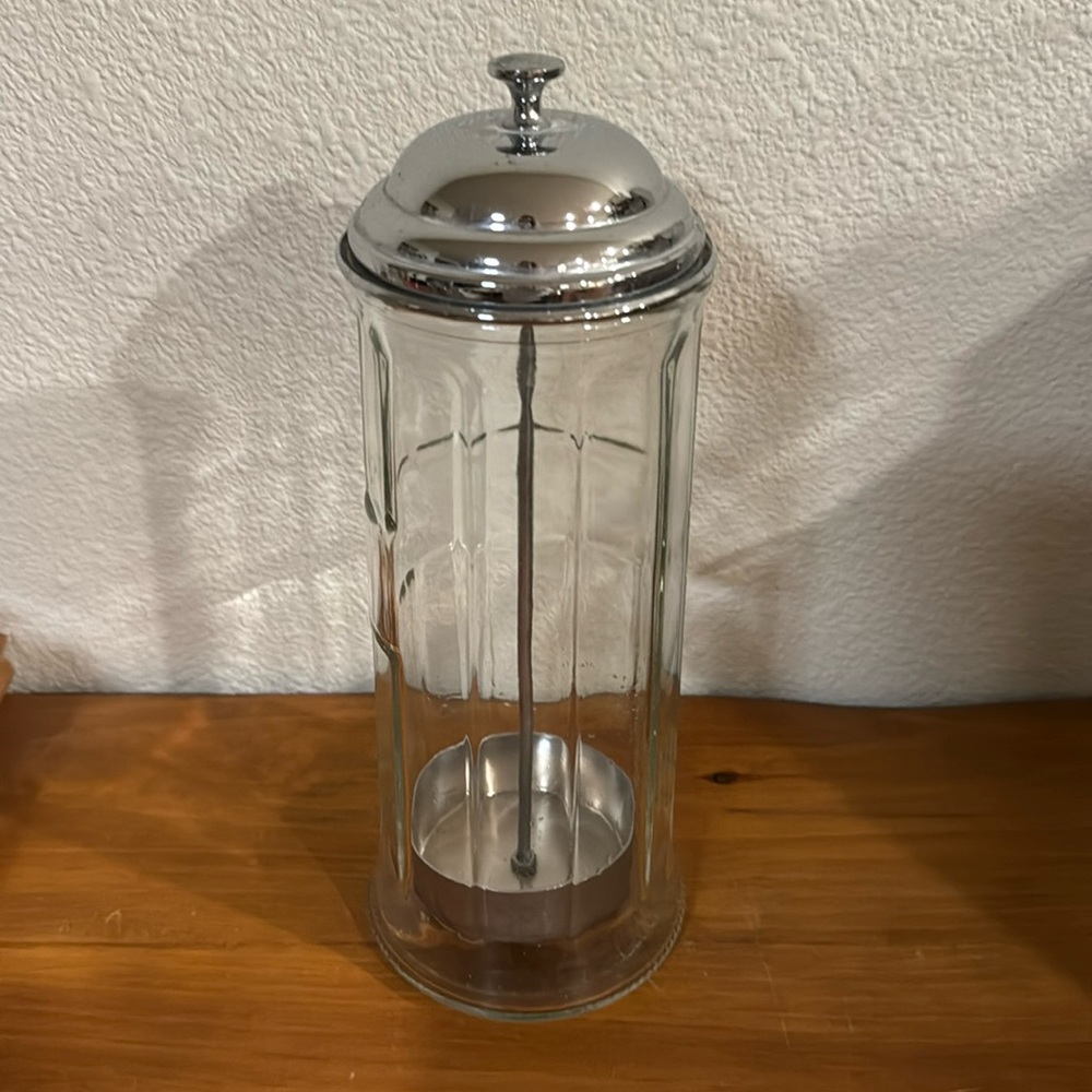 Table craft glass straw holder